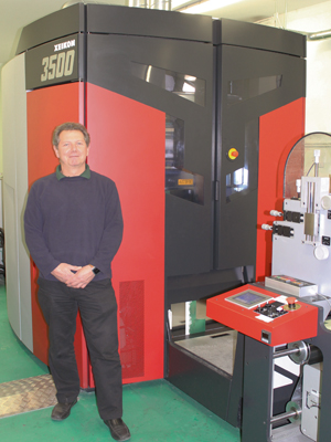 Brian Sidebottom and Xeikon 3500