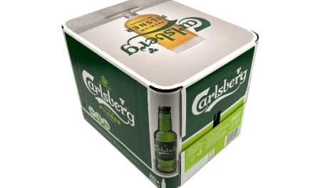 Carlsberg Poland reduces CO2 with DS Smith Round Wrap