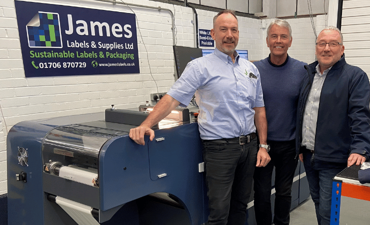 James Labels installs an AccurioLabel 230