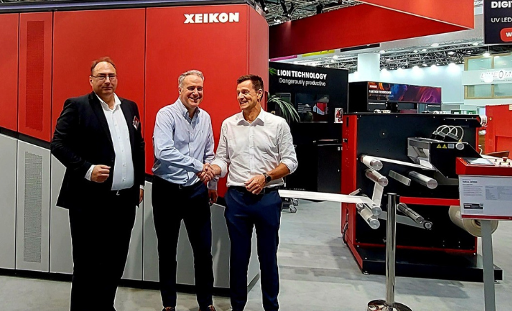 Abbey Labels’ new Xeikon ‘Lion’ press gets off to roaring start