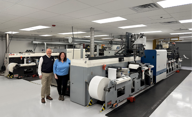 Amherst Label, an Inovar company adds third Domino press.
