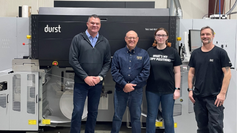 Prime Labels invests in Durst Tau for quality, speed and cost