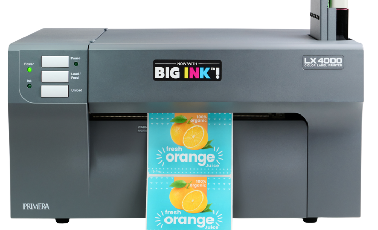 Primera launches new top-of-line desktop label printer