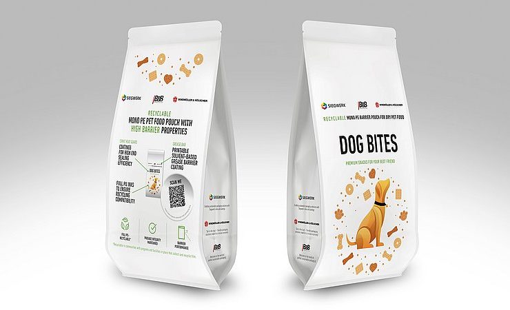 Siegwerk develops mono PE bag for dry pet food Digital Labels