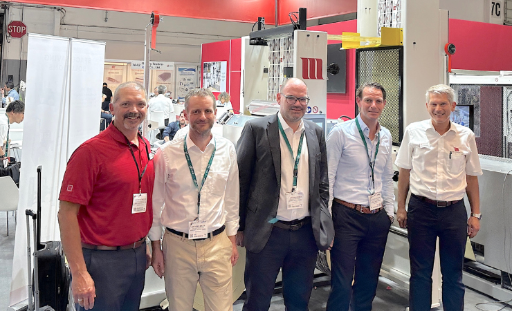 Martin automatic and customer Kramer Druck at Labelexpo Europe 2023