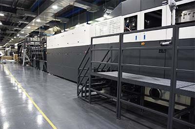 SK installs first HP corrugated post-print press in Europe