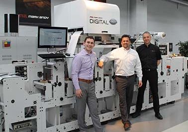 Digital inkjet module installed at Mark Andy UK