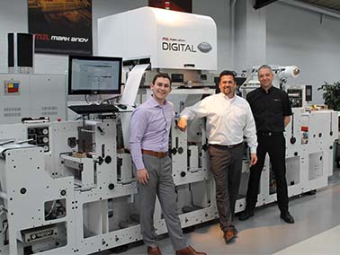 Digital inkjet module installed at Mark Andy UK