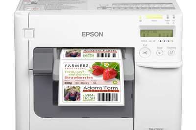 Low-cost colour printer creates highly resilient labels