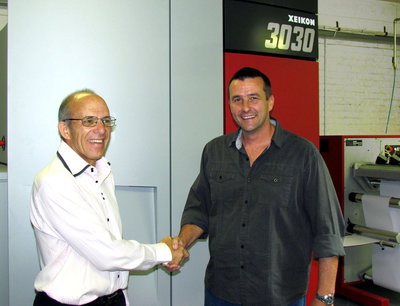 First Xeikon 3030 digital label press installed in South Africa